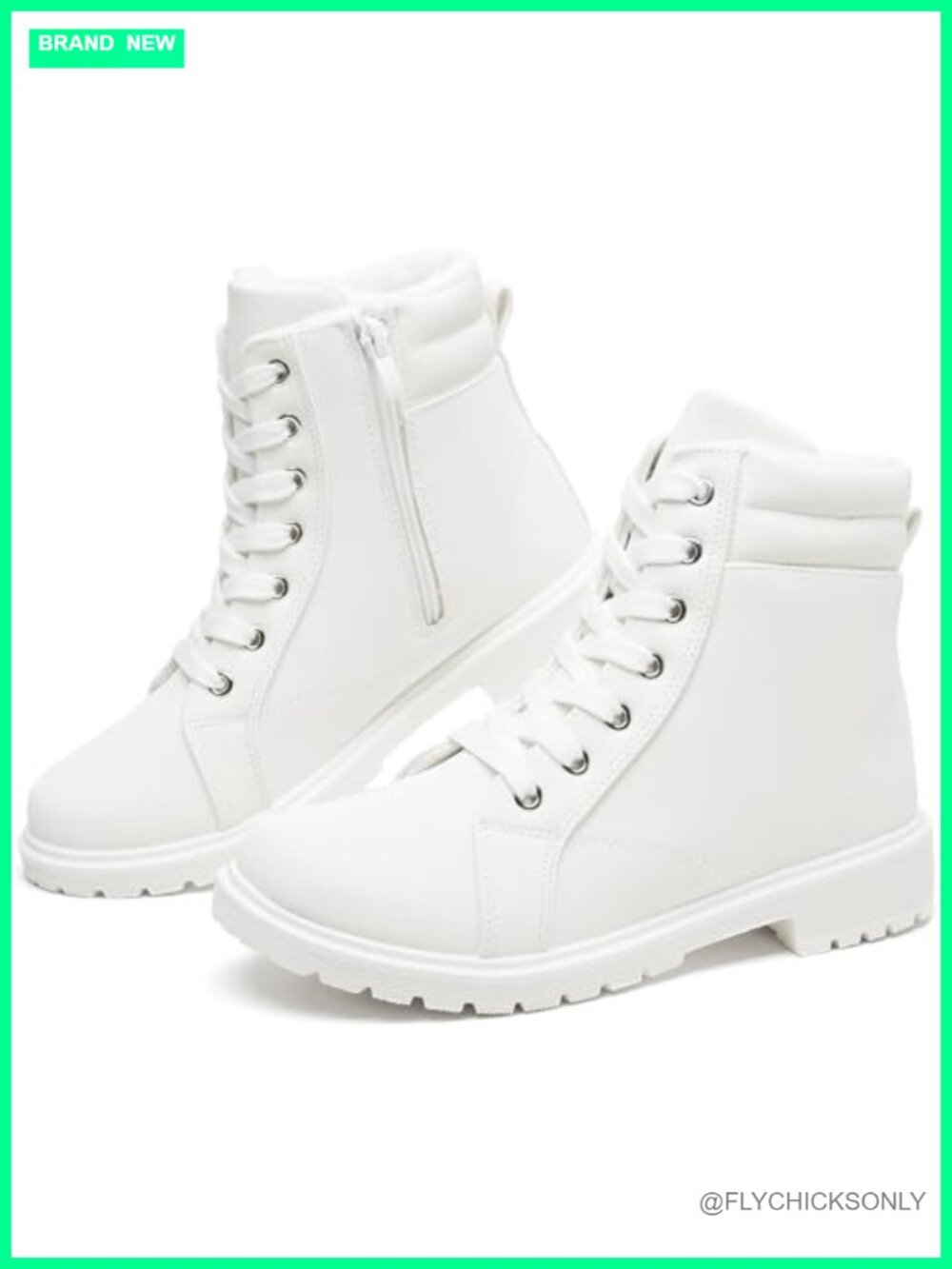 Womens Winter Snow Ankle Boots Faux Fur Lined Faux Leather